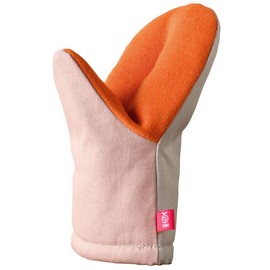 Oaks LS1561 Reye Mittens, Heat Resistant, Easy to Grab, Pink/Gray