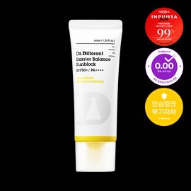 Dr.Different Barrier Balance Sunblock 40mL - Dr.Different Barrier Balance S
