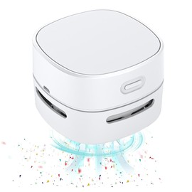 Mini Aspiradora de Escritorio, aspiradora de Mesa, recargable USB. Aspiradora Portatil de Escritorio, suitable for Collecting Dust and Debris From Tabletops, Drawers, Keyboards, and Other Areas