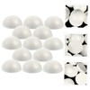 VILLFUL Foam Balls for DIY Crafts 30pcs Semicircular Xps Foam