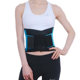 Health Corset Waist Support (M) (Blue)