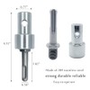 Ice Fishing Auger Drill Adapter - SDS Plus to 1/2"