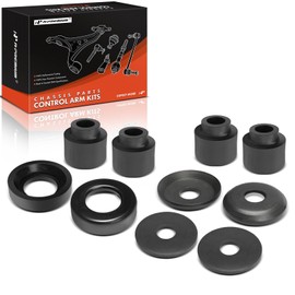 A-Premium 4 x Front Radius Arm Bushing Kit, Compatible with Ford - 1977-2007 - E-100/E-150/E-250/E-350/E-350 Econoline, E-100/E-150/E-250/E-350 Econoline Club Wagon, E-450 Econoline Super Duty