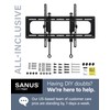 SANUS Tilting TV Wall Mount for Large TVs Up to