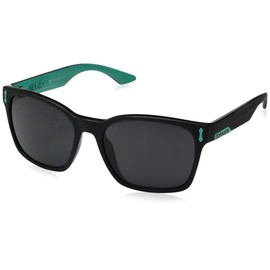 Dragon Alliance Liege Sunglasses, Matte Black Teal/Grey