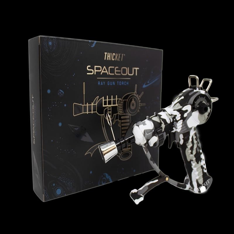 THiCket Raygun Torch Lighter, with Adjustable Flame and Safety Lock