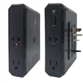 Austere III Series, Wall Power 4 Outlet Surge Protector, 2500 Joules, EMI/RFI Filtering, Flameless MOV, Overcurrent Protection, SmartFit Outlets, 4 Year Component Guarantee