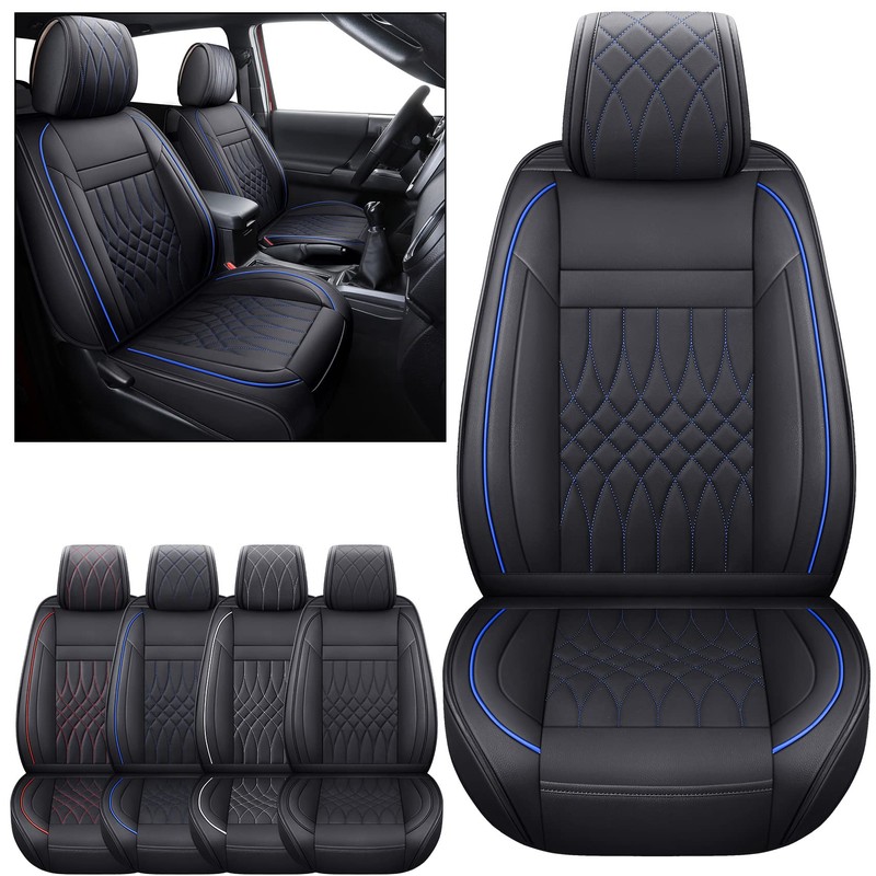 YIERTAI Tacoma Seat Covers Compatible with Tacoma 2005-2024 2025 Crew