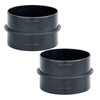 BODYA 2Pcs 75mm Pipe Ducting Joiner Connector Pipe Vent Outlet
