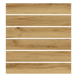 Mysflosy Peel & Stick Floor Tile, 36-Pack 54 Sq.Ft Waterproof Vinyl Flooring Self-Adhesive, Wood-Look Vinyl Planks for DIY Installation