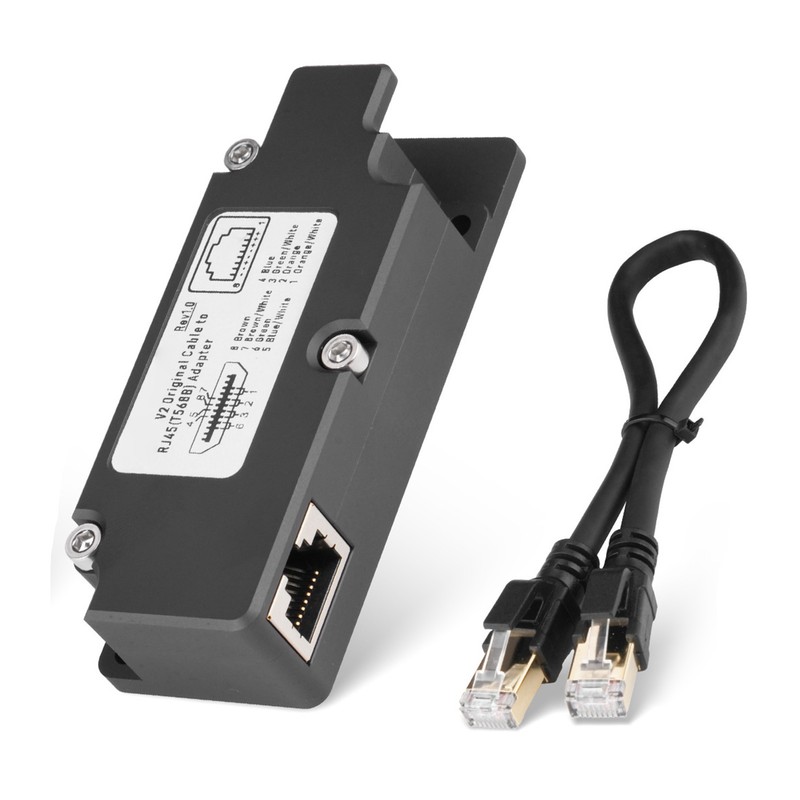 for Dishy V2 to RJ45 Adapter with POE Injector T568B