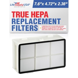 LifeSupplyUSA True HEPA Filter Replacement Compatible with Dyson AirBlade Hand Dryer 910112-04 920336-01 965359-01 925985-01 925985-02 910112-01 AB01 AB02 AB03 AB04 AB06 and AB14 Air Purifier