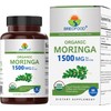 Organic Moringa 1500mg, 45 Servings, Vegetarian, Gluten Free, 90 Vegetarian