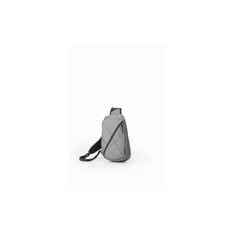 Samsonite Red Exsac Future Men's Women's Sling Bag, Lightweight, Silver