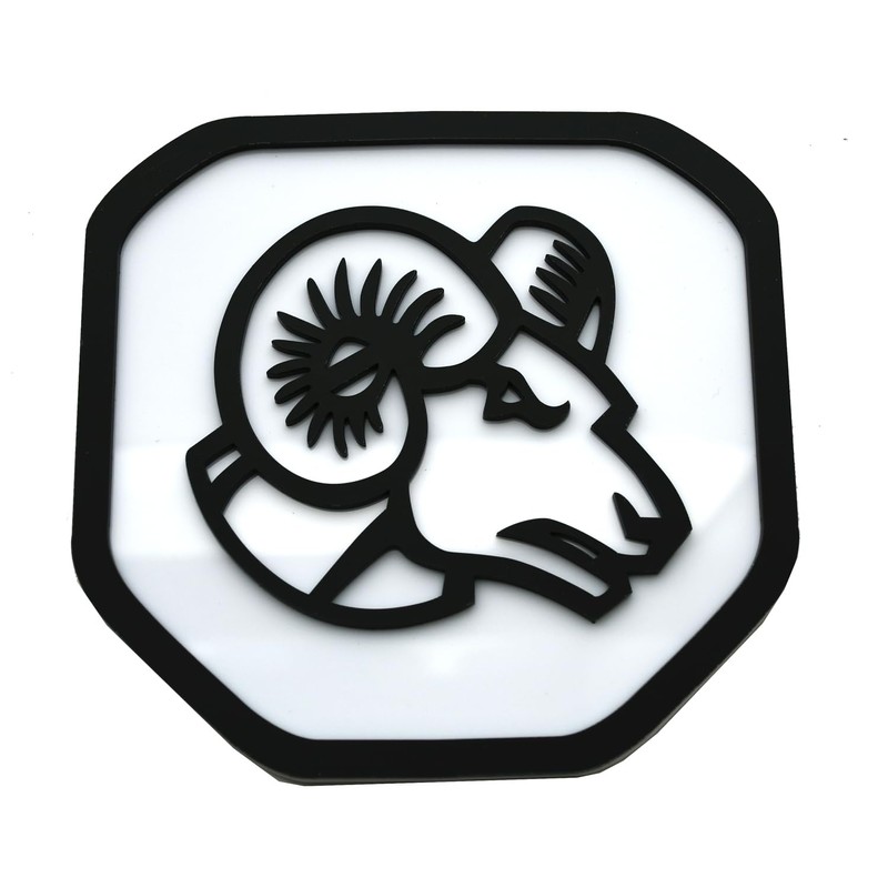 1pc New Custom Rear Tailgate Ram Emblem 3D Badge Compatible