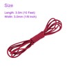 DMiotech 3mm Shock Cord, 3 M Deep Red Bungee Cord