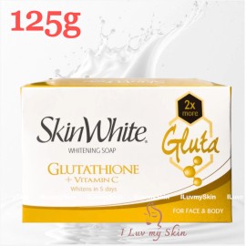 SkinWhite Advanced Power Whitening Glutathione + Vitamin C Soap 125g