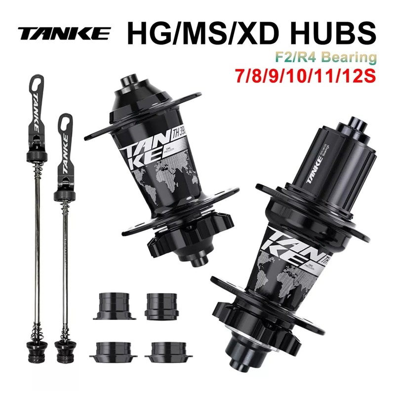 Tanke Mazas Tronadoras MTB 32 Hoyos HG 7-12v Aluminio,Eje para
