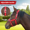 Kabahorze Adjustable Horse Halter with Polar Fleece Lined, Rope Halters,