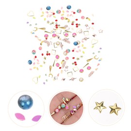 WOONEKY Nail Art Charms Decorative Rhinestones Sequins for Elegant Nails for Home Use Multi-shaped Gems for Unique Style Fashionable Looks