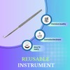 Round Hook 6" Length Surgical Medical Instrument Made of Stainless