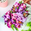 CUTE POPUP 3D Butterfly and Orchid Greeting Card - Handcrafted