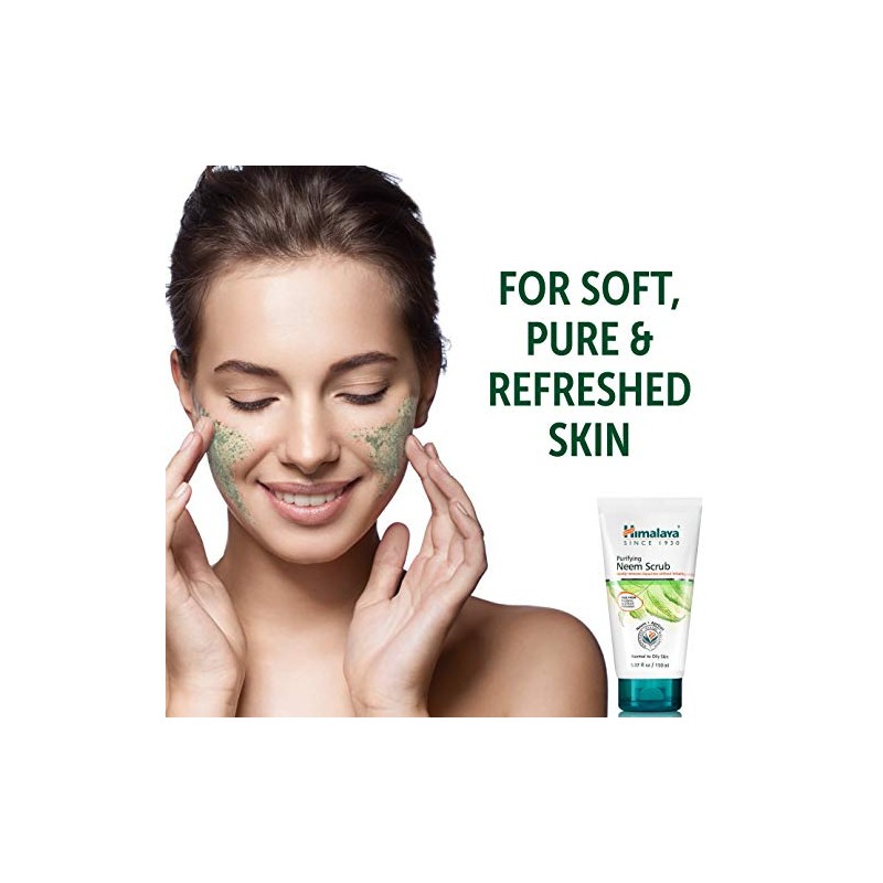 Himalaya Purifying Neem Scrub with Turmeric and Apricot for Normal