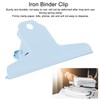 10pcs Metal Binder Clip Iron Large Binder Clip Strong Clamping