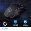 NEDIS Gaming Mouse - Wired - 1200/1800 / 2400/3600 DPI