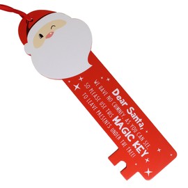 RMS Jumbo Wooden Santa's Magic Key Novelty