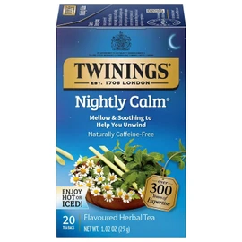 Twinings Nightly Calm Herbal Tea Bags - 20 Count