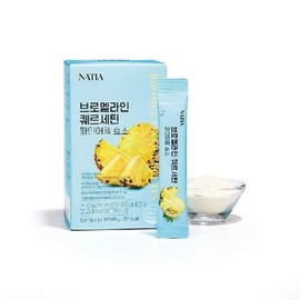 (NS홈쇼핑)나티아 브로멜라인 퀘르세틴 파인애플 효소 5박스(5개월분)..35647037 (NS Home Shopping) Natia Bromelain Quercetin Pineapple Enzyme 5 Boxes (5 Months Supply)