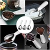3Pcs Stainless Steel Coffee Scoop 9.5 x 4 cm 15ml