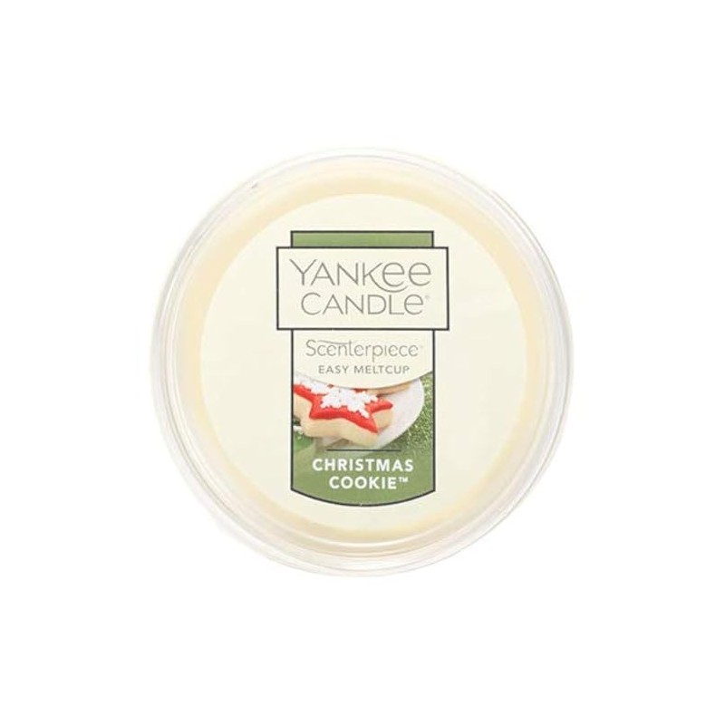 Yankee Candle Christmas Cookie Scenterpiece Easy MeltCup, Festive Scent