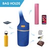 ALLEN & MATE Large Yoga Mat Bag Carrier Sport Gym