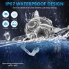 Motorcycle Driving Light, 30W 6000K/3000K/4500K Super Bright LED Spotlight Waterproof