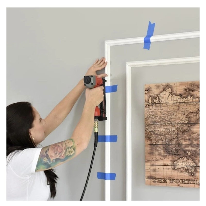 Build and Batten 2-Pack 12" Wall Panel Rail Kit White