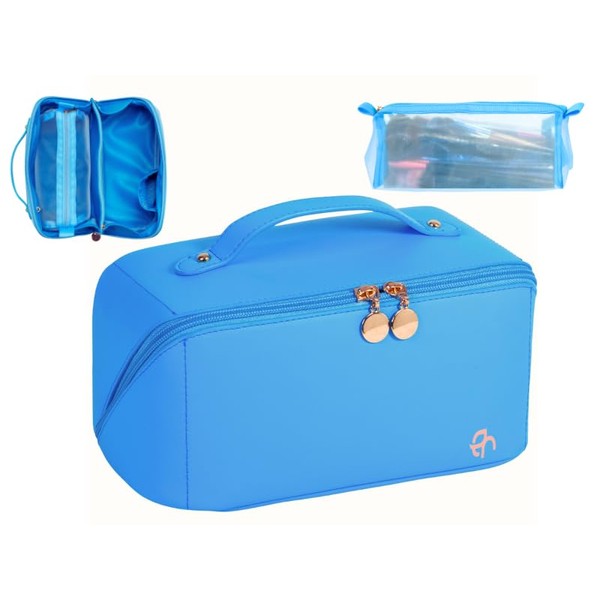 Ever Reverie PREMIUM Large Capacity Travel Cosmetic, Makeup, Toiletries bag