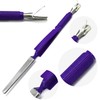 AAProTools Nail Pinching Cuticle Pusher Stainless Steel C-Curve Pincher Cuticle