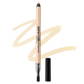 Lebron ColorStay Multiplayer Eye Pencil 407 Jackpot (Color Image: Champagne Gold/Metallic Champagne) Eyeshadow with Sharpener 0.03 oz Tearbag