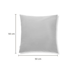 Flowen Pillow Covers, Decorative Pillow Covers for Sofa/Bed Pillows, Premium Cotton Sateen, Super Soft Fabric, Resistant, Hypoallergenic, Anti-Dust Mite, Concealed Zip, Fully Washable, 50 x 50 cm, Set