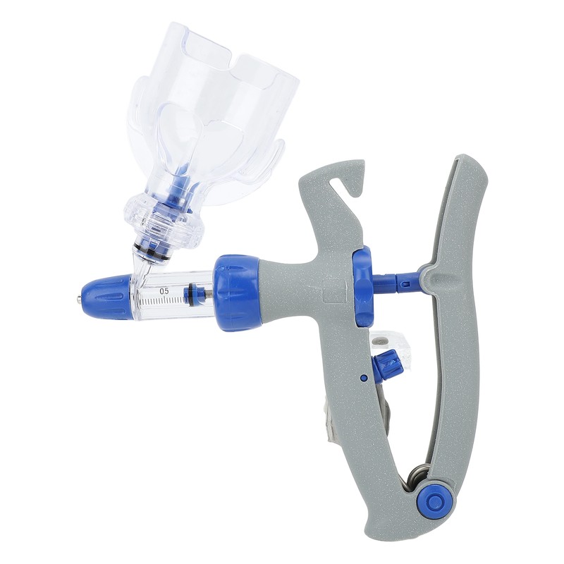Livestock Continuous Syringe Adjustable Bottle Insertion Design Accurate Animal Injection