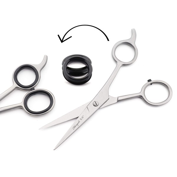 Haryali London Beginner 5.5" Hairdressing Scissor Home Use Hair Cutting Shears for Men and Women