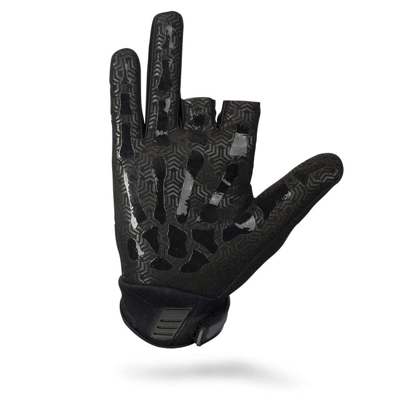 HK Army Bones Paintball Gloves (Medium, Black)