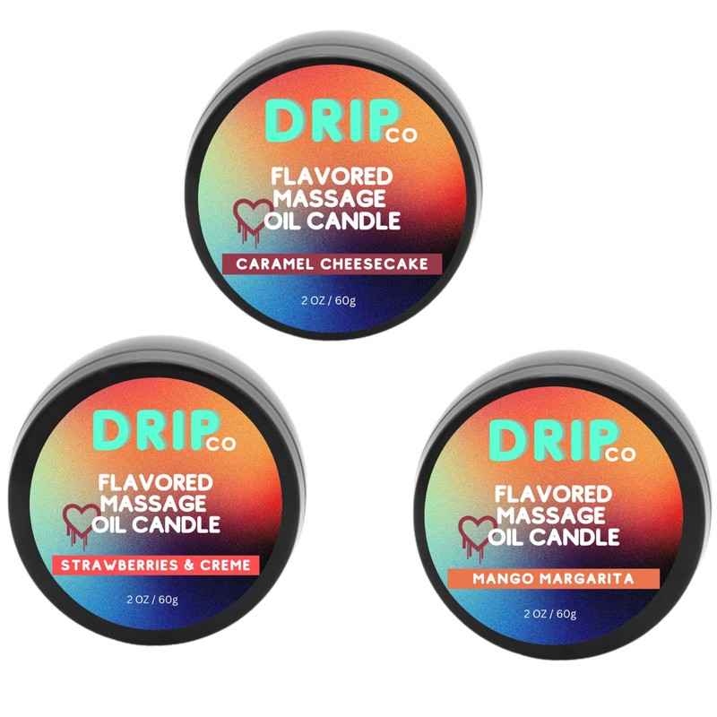 Drip Co Massage Candle - Soy Wax Aromatherapy Candle for