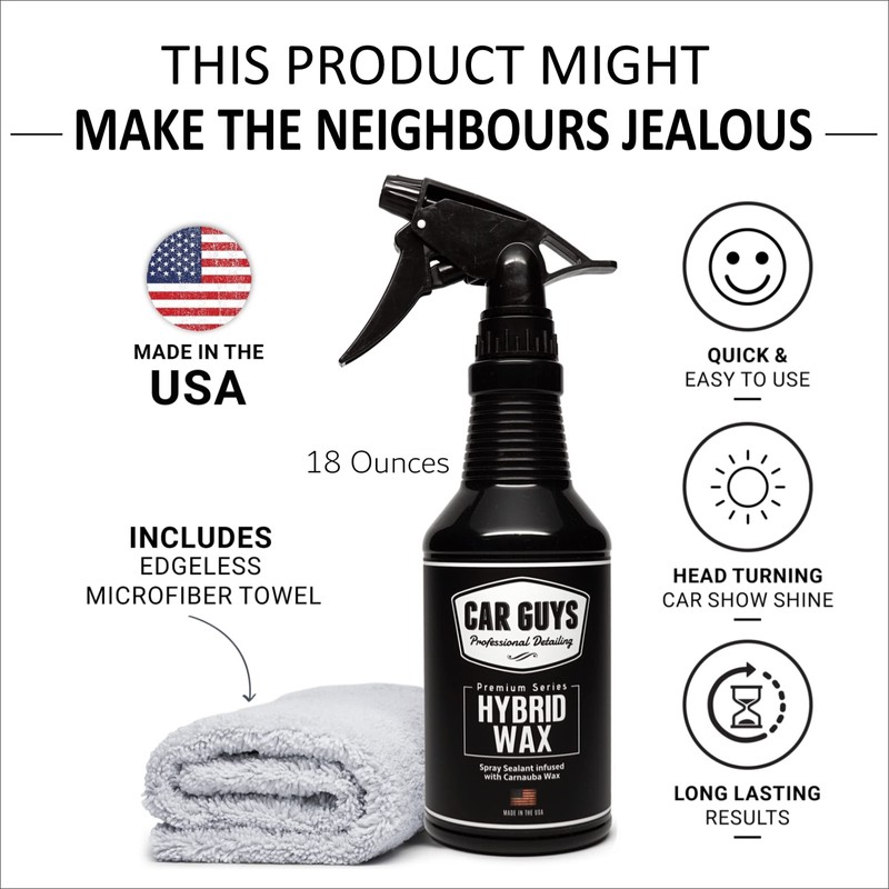 CAR GUYS Hybrid Spray Wax | Advanced Car Wax |