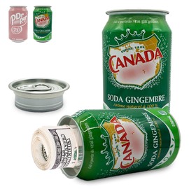 Soda Pop Can Diversion Safe, Hidden Safe Stash with Realistic Design for Secure Storage, Secret Hidden Storage for Cash, Jewelry, Keys & Small Valuables – Perfect for Home, Office, and Car - Canada