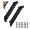 2 Pcs 45 Degree Angle Support Bracket, Pergola Kit Heavy