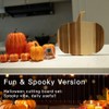 Halloween Pumpkin Shaped Kitchen Wood Cutting Board，Decor Gifts with stylish