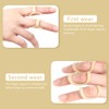Bekecidi 10 Pieces Oval Finger Splint - Trigger Finger Splint